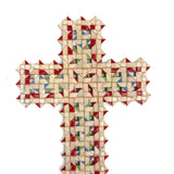 Extremely Intricate Old Folded Paper Cross