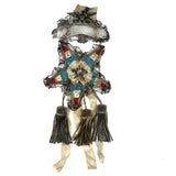 2nd Assistant Lady Chief, Amazing Antique Ceremonial Badge by T Beyring, Boston