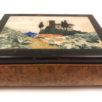 Early-Mid 20th Century Italian Pietra Dura Box