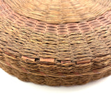 Gorgeous Late 19th/Early 20th Century Sweet Grass and Splint Penobscot/Passamaquoddy Sewing Basket