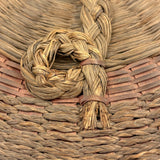 Gorgeous Late 19th/Early 20th Century Sweet Grass and Splint Penobscot/Passamaquoddy Sewing Basket