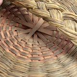 Gorgeous Late 19th/Early 20th Century Sweet Grass and Splint Penobscot/Passamaquoddy Sewing Basket