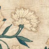 Sincerity and Truth, Early 19th Century Needlepoint Sampler with Verse and Glorious Flowers in Urn