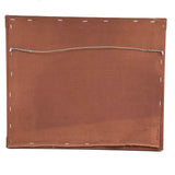 Cat and Mouse in (or on?) Cage, Wonderful Antique Hand-dyed Wool Needlepoint Tapestry, Mounted to Stretcher