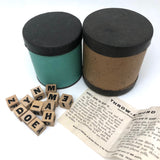 Perfectly Concise 1956 Throw a Word Game, Complete