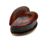 Hearts Inside Hearts, Charming Old Hand-carved Heart-shaped Box