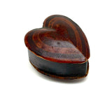 Hearts Inside Hearts, Charming Old Hand-carved Heart-shaped Box
