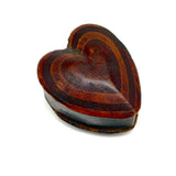 Hearts Inside Hearts, Charming Old Hand-carved Heart-shaped Box