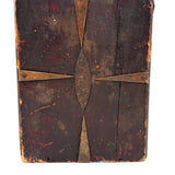 Stars, Moon, Sun, Arrow, ?, Fabulous Antique Heavily Decorated Folk Art Razors Box