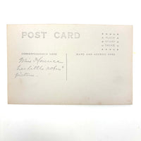 Baby Bird Chirping into the Void, Poignant Old Real Photo Postcard