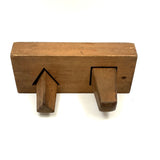 Two Shapes, Three Forms, Opposing End Grains, More Sculpture than Puzzle
