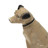 Charming Old Chalkware Victor / Nipper MCA Dog (Small Repair)