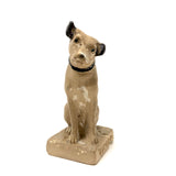 Charming Old Chalkware Victor / Nipper MCA Dog (Small Repair)