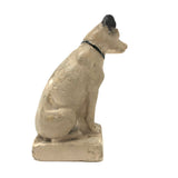 Charming Old Chalkware Victor / Nipper MCA Dog (Small Repair)