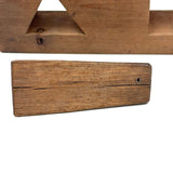 Two Shapes, Three Forms, Opposing End Grains, More Sculpture than Puzzle