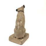 Charming Old Chalkware Victor / Nipper MCA Dog (Small Repair)