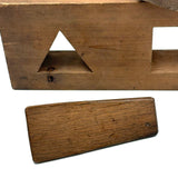 Two Shapes, Three Forms, Opposing End Grains, More Sculpture than Puzzle