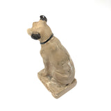 Charming Old Chalkware Victor / Nipper MCA Dog (Small Repair)