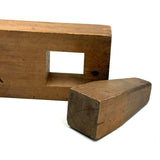 Two Shapes, Three Forms, Opposing End Grains, More Sculpture than Puzzle