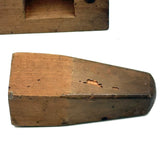 Two Shapes, Three Forms, Opposing End Grains, More Sculpture than Puzzle