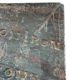 Remember Me, C. Clark's Very Tenderly Decorated 1888 Eston Iron Stone Miniature Folk Art Book