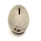 1874 Oyster Painted Treen Egg Bank
