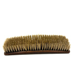 Beautiful 1866 Horsehair Brush with Cut Paper and Reverse Glass Painted Inlay