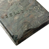 Remember Me, C. Clark's Very Tenderly Decorated 1888 Eston Iron Stone Miniature Folk Art Book