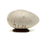 1874 Oyster Painted Treen Egg Bank