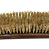Beautiful 1866 Horsehair Brush with Cut Paper and Reverse Glass Painted Inlay