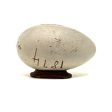 1874 Oyster Painted Treen Egg Bank