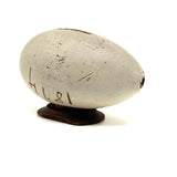 1874 Oyster Painted Treen Egg Bank