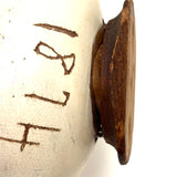 1874 Oyster Painted Treen Egg Bank