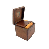 Excellent Antique Modernist (Very Froebel-esque) Handmade Wooden Boxed Cube Puzzle
