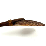 SOLD Pure and Perfect 19th Century Sailor Made Shell Spoon