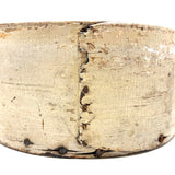 Painted Bentwood Pantry Box with Beautiful Old Nail Mends