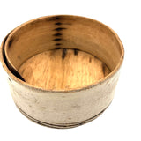 Painted Bentwood Pantry Box with Beautiful Old Nail Mends