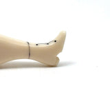 Fabulous c. Mid 1800s Sailor Made Whalebone Ladies Leg Pipe Tamper