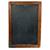 Beautiful Early Slate with Wooden Nails and Tin Wrapped Corner Mend