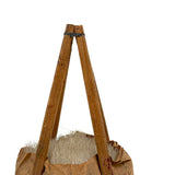 Gorgeous Set of Four Traditional Japanese Deer Hair Brushes from Former Woodblock Printing Studio