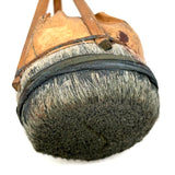 Gorgeous Set of Four Traditional Japanese Deer Hair Brushes from Former Woodblock Printing Studio