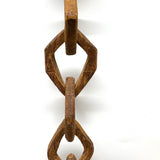 Unusual, Architectural, 25 Inch Long Hanging Whimsy Chain with Moving Parts