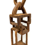 Unusual, Architectural, 25 Inch Long Hanging Whimsy Chain with Moving Parts