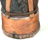 Gorgeous Set of Four Traditional Japanese Deer Hair Brushes from Former Woodblock Printing Studio