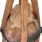 Gorgeous Set of Four Traditional Japanese Deer Hair Brushes from Former Woodblock Printing Studio