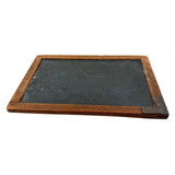 Beautiful Early Slate with Wooden Nails and Tin Wrapped Corner Mend