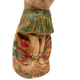 Fabulous Big Blonde Bare Chested Folk Art Hula Dancer