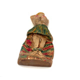 Fabulous Big Blonde Bare Chested Folk Art Hula Dancer