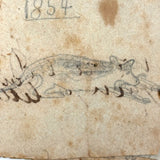 The Life of Little Witenose the Knowing Cat, Hattie's Ultra Naive 1854 Homemade Story Book