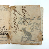 The Life of Little Witenose the Knowing Cat, Hattie's Ultra Naive 1854 Homemade Story Book